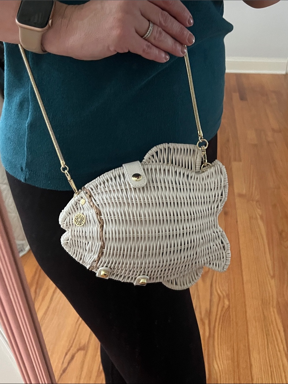 Lilly Pulitzer Fish Crossbody Bag unworn - Picture 5 of 16